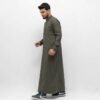 Arabian Platinum Thobe Hunter Green 1