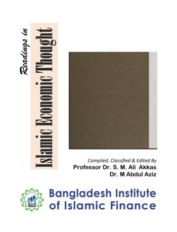 Islamic Economic Thought