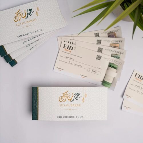 Eid Salami Cheque Book 2025 Edition