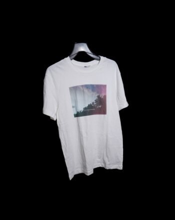 White Half Sleeve T-Shirt